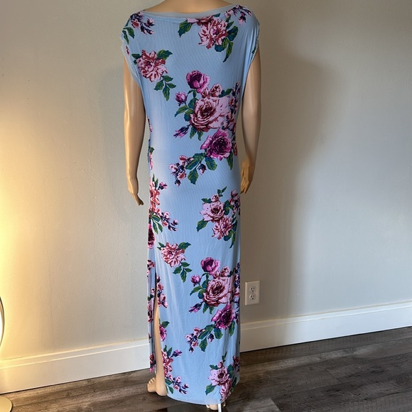 Free People Maxi Dress Blue Floral - Picture 2 of 6